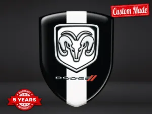 Dodge Autoembleme Universal Hochwertig Stabil